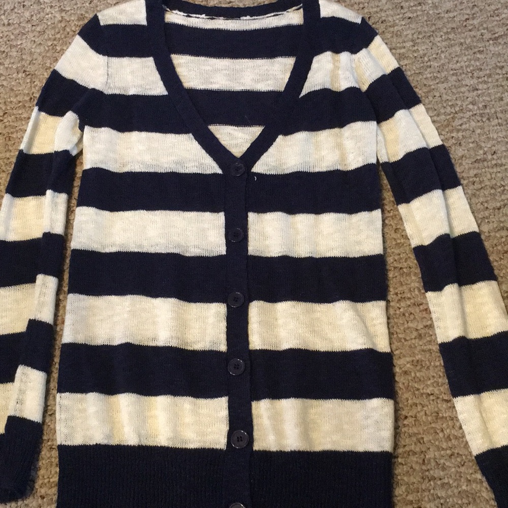 Button up sweater
